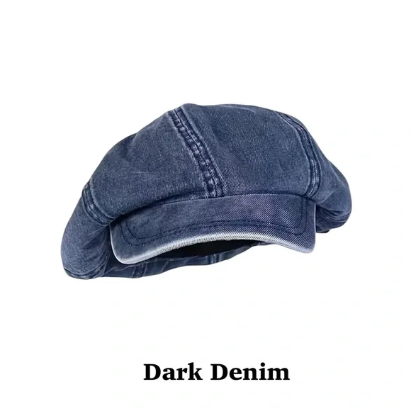 🔥🔥🆕Denim Newsboy Cap - Picture 3 of 6